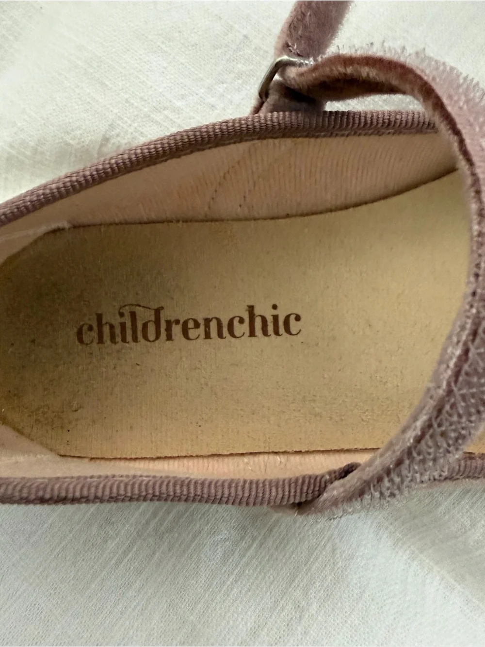 The Children's Place Velvet Mary Jane Shoes in Brown